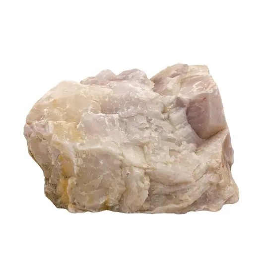 An image containing a chunk of calcite mineral that has the ability to naturally remineralize acidic drinking water.
