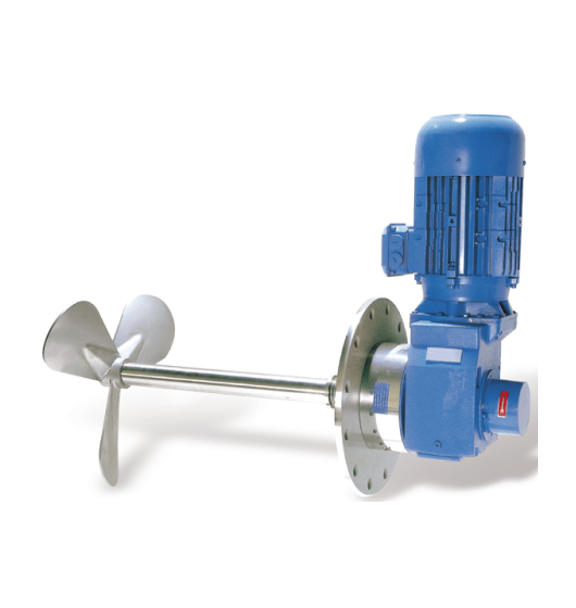An image of an industrial agitator that is used as a chemical mixer.